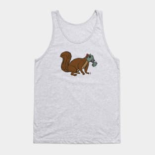 COVID Refugee Squirrel Tank Top